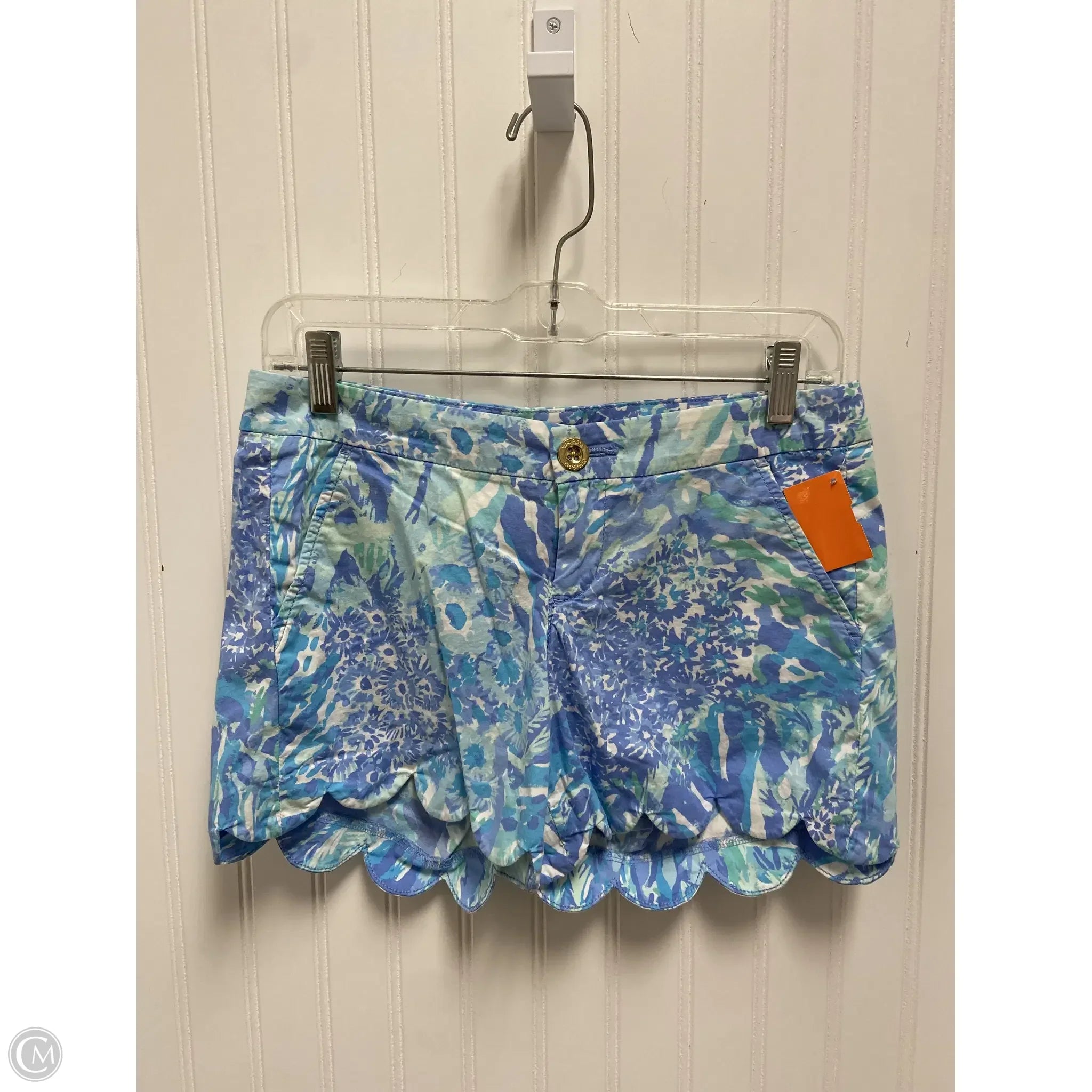 Tailored Men's Chino ShortsShorts Designer By Lilly Pulitzer In Blue, Size: 0