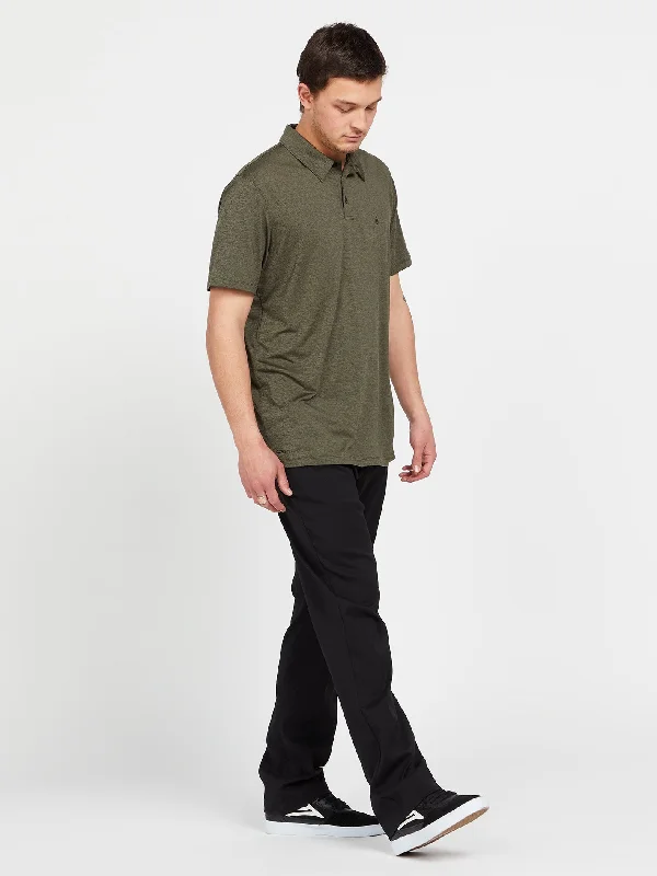 Men's Shirts with Belt LoopsHazard Pro Short Sleeve Polo - Military