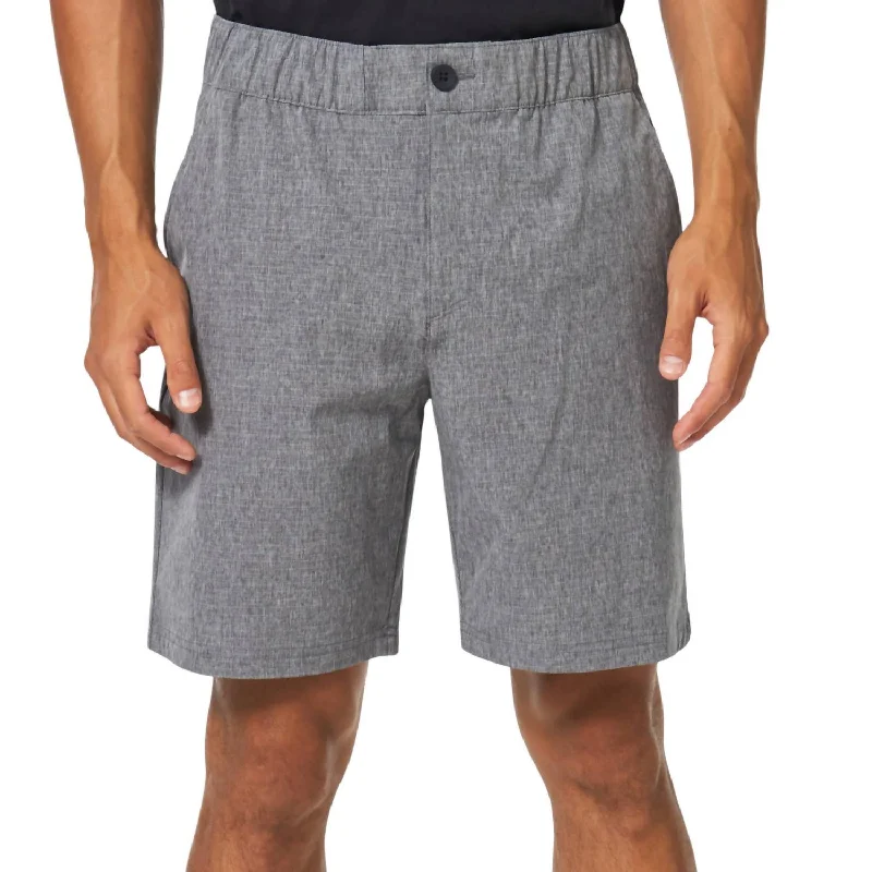 Practical Men's Heavy-Duty Cargo ShortsMen's Adventure Chino Shorts In Dark Grey