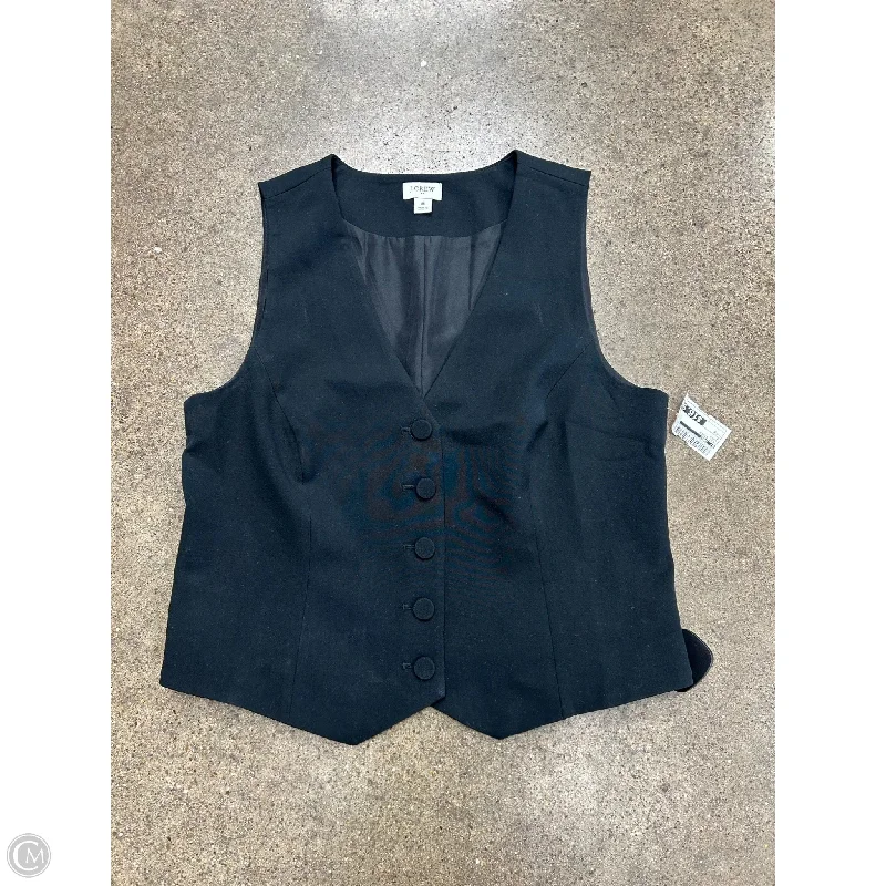 Luxurious Men's Cashmere CoatsVest Other By J. Crew In Black, Size: M