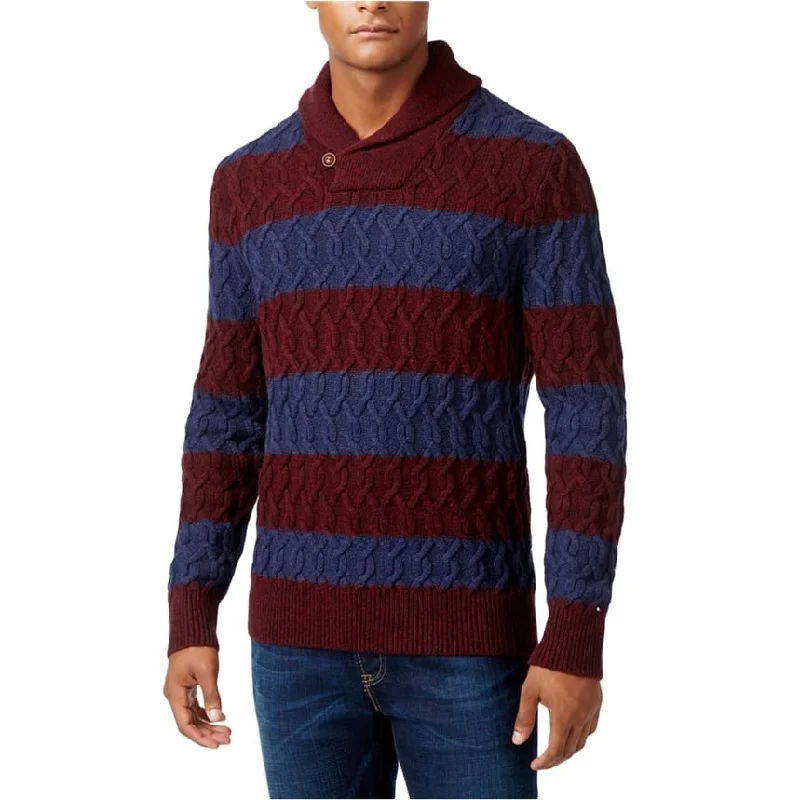 Men's Sweaters with Kangaroo PocketsTommy Hilfiger Mens Striped Knit Sweater, Multicoloured, Small Men's Sweaters with Kangaroo PocketsTommy Hilfiger Mens Striped Knit Sweater, Multicoloured, Small