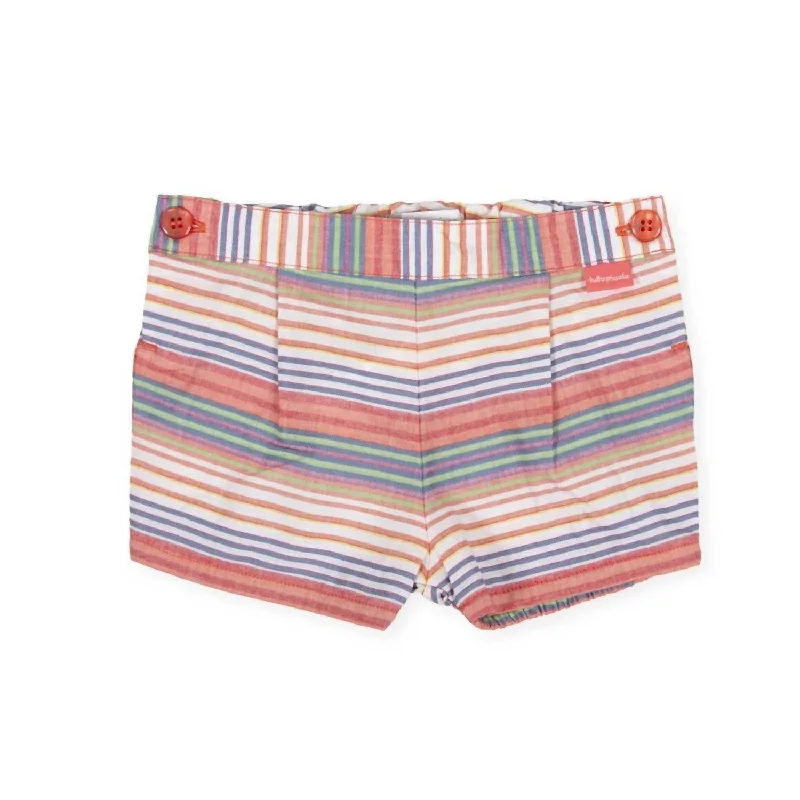 Comfort-Fit Men's Loungewear ShortsBaby's Coral Shorts In Multi-Colored