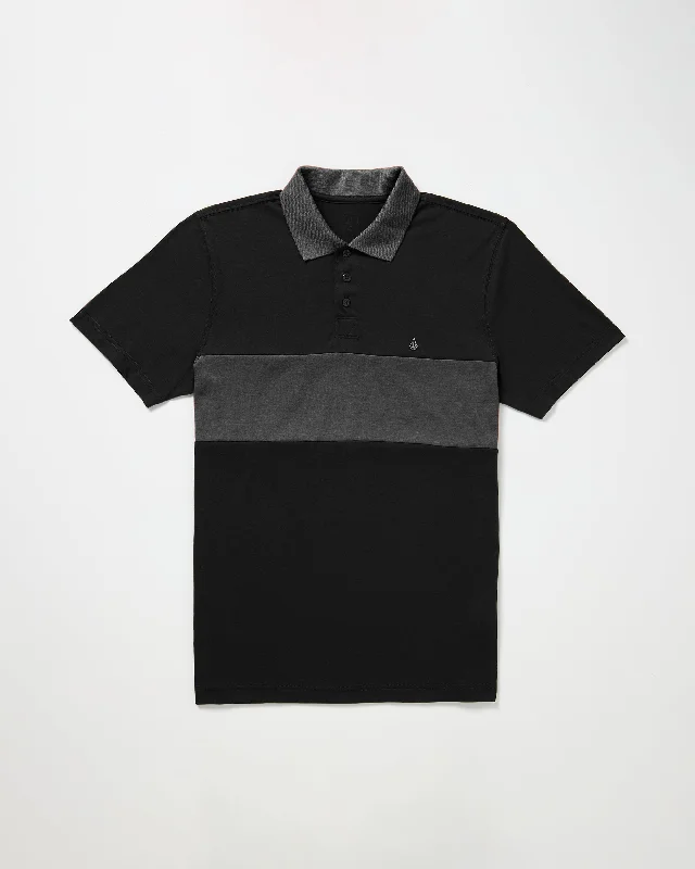 Men's Shirts for Outdoor ActivitiesPalm Polo Shirt - Black