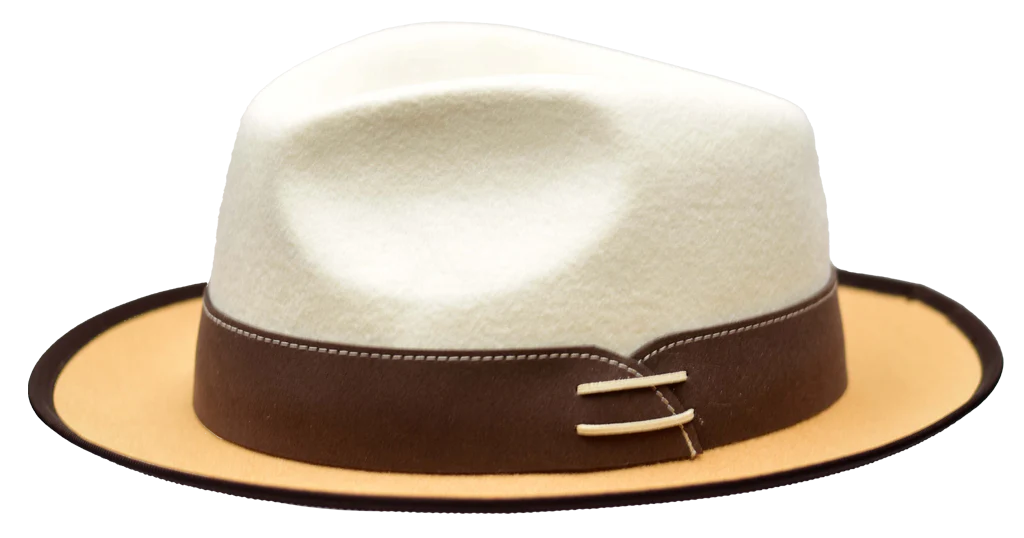 Casual Beanie CapsBone/Camel/Brown Bruno Capelo Outcast Collection Wool Felt Fedora Men's Hat Casual Beanie CapsBone/Camel/Brown Bruno Capelo Outcast Collection Wool Felt Fedora Men's Hat