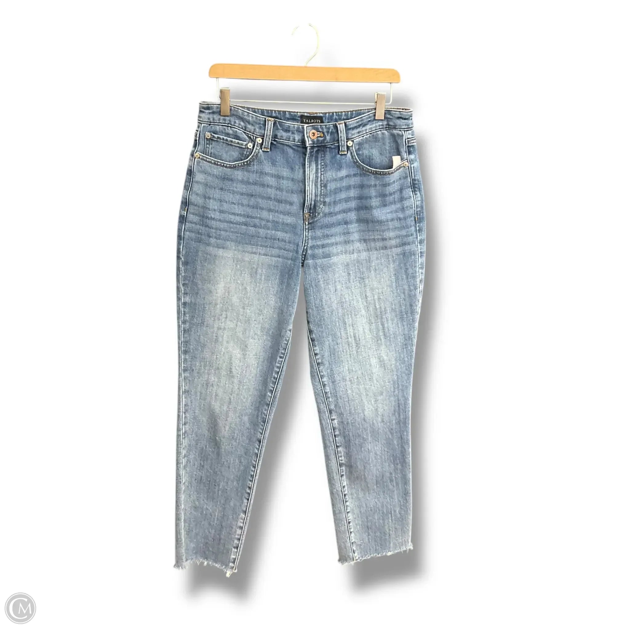 Men's Jeans Made in USAJeans Cropped By Talbots In Blue Denim, Size: 8