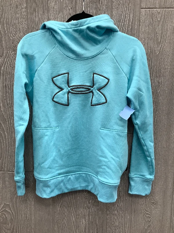 Men's Hoodies with Asymmetric ZippersAthletic Sweatshirt Hoodie By Under Armour In Blue, Size: M Men's Hoodies with Asymmetric ZippersAthletic Sweatshirt Hoodie By Under Armour In Blue, Size: M