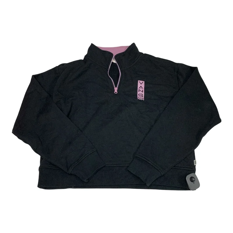 Men's Hoodies with Security PocketsSweatshirt Crewneck By Vans In Black, Size: M