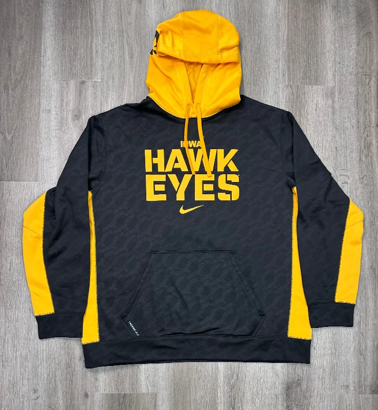 Versatile Men's All-Season HoodiesSweatshirt Hoodie By Nike Apparel In Black & Gold, Size: Xxl Versatile Men's All-Season HoodiesSweatshirt Hoodie By Nike Apparel In Black & Gold, Size: Xxl
