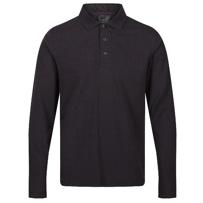 Men's Shirts with Velcro ClosuresRegatta Professional Pro 65/35 Long Sleeve Polo Shirt TRS222 Men's Shirts with Velcro ClosuresRegatta Professional Pro 65/35 Long Sleeve Polo Shirt TRS222