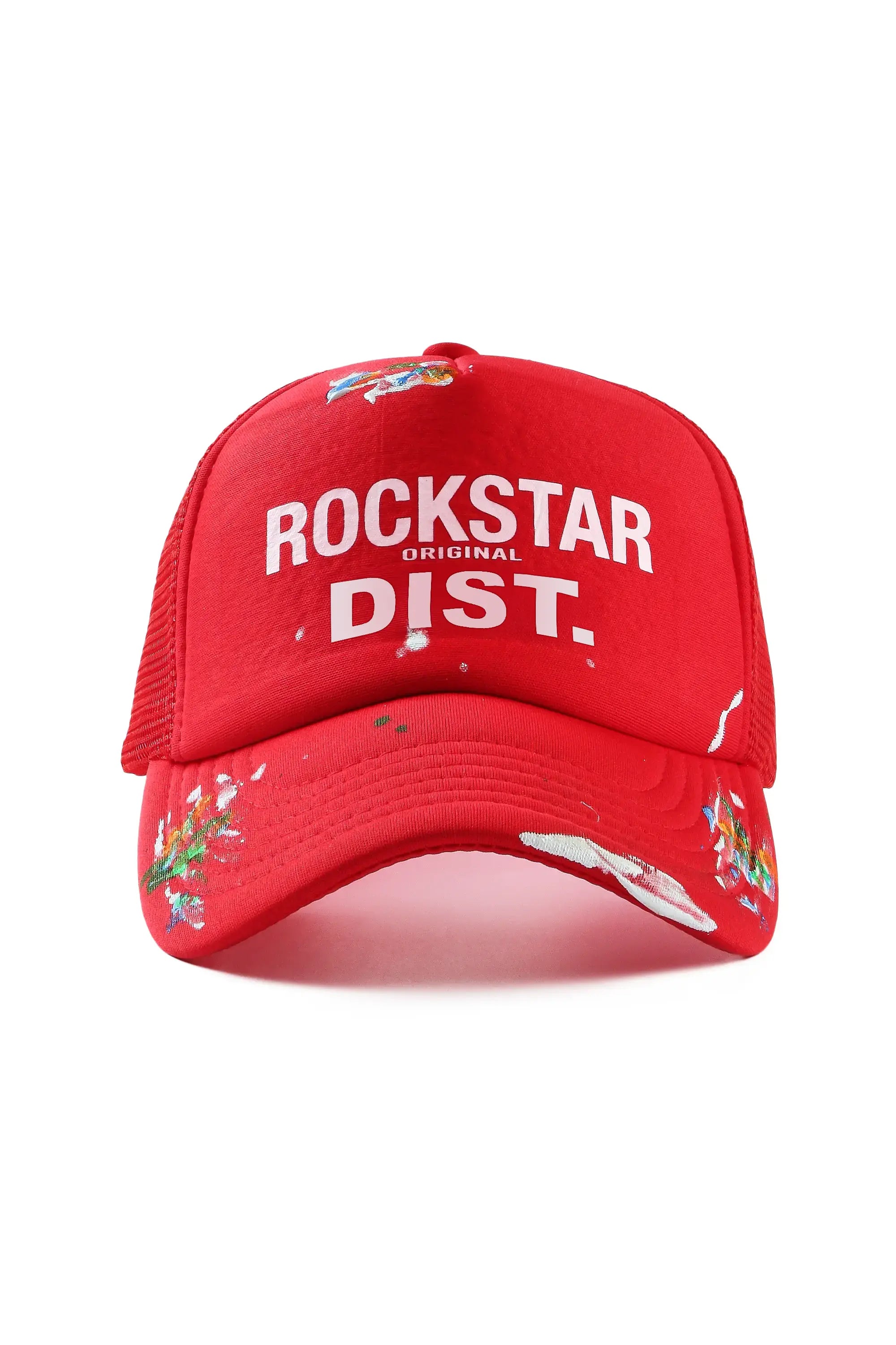 Oversized Bucket HatsNeptune Red/White Trucker Hat