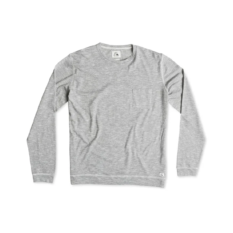 Men's Sweaters with Long SleevesQuiksilver Mens Lindow Pullover Sweater, Grey, Small Men's Sweaters with Long SleevesQuiksilver Mens Lindow Pullover Sweater, Grey, Small