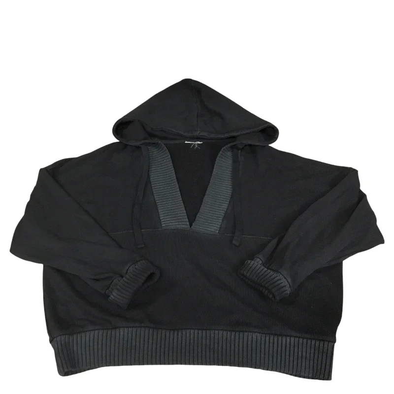 Men's Hoodies with Quick-Dry FabricSweatshirt Hoodie By Aerie In Black, Size: L