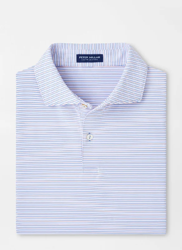 Breathable Men's Mesh TopsPeter Millar Chord Performance Jersey Polo
