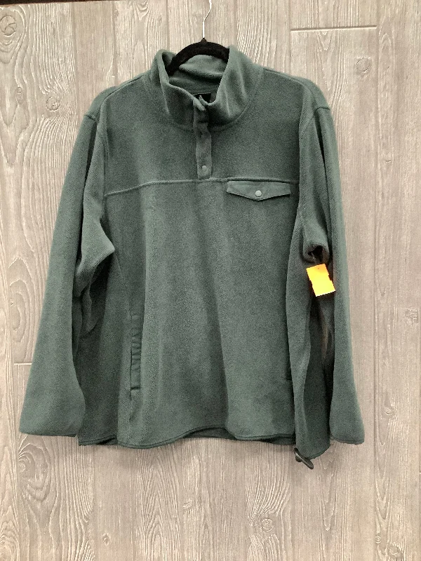 Men's Hoodies with Hidden ZippersAthletic Sweatshirt Collar By 32 Degrees In Green, Size: Xxl Men's Hoodies with Hidden ZippersAthletic Sweatshirt Collar By 32 Degrees In Green, Size: Xxl
