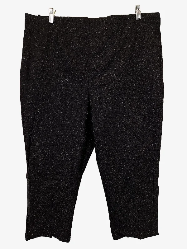 Men's Jeans with Fashionable RipsHell Bunny Funky Glitter Capri Pants Size XXXL