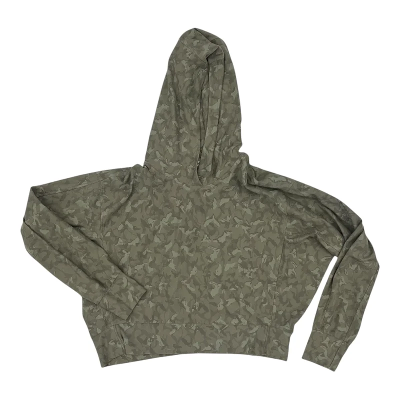 Men's Hoodies with Built-In HeadphonesAthletic Sweatshirt Hoodie By Athleta In Camouflage Print, Size:M Men's Hoodies with Built-In HeadphonesAthletic Sweatshirt Hoodie By Athleta In Camouflage Print, Size:M