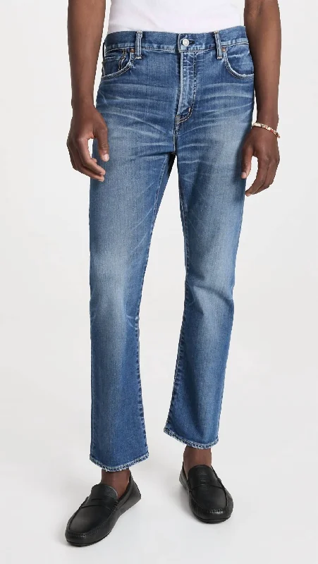 Zip-Fly Men's JeansAllentown Dress Straight Leg Jeans In Blue