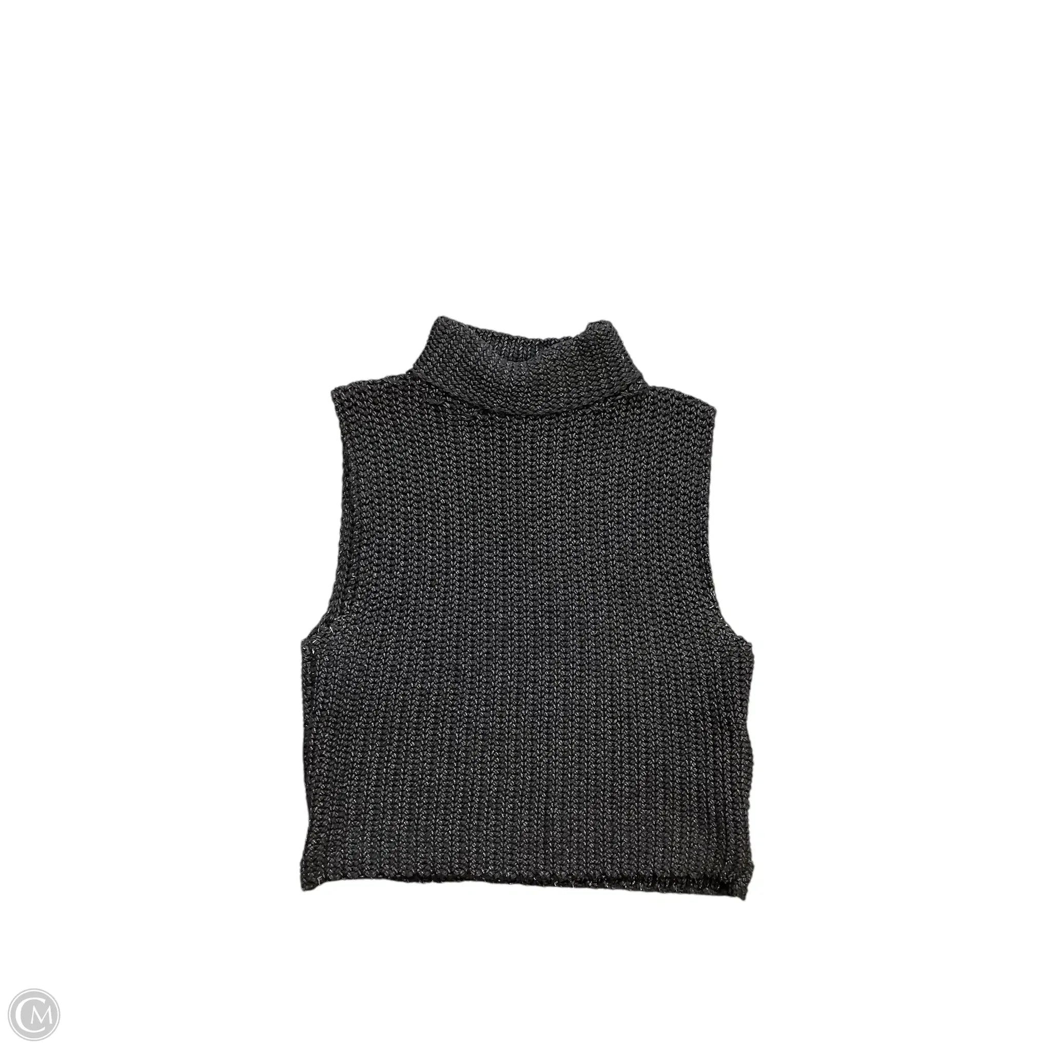 Men's Coats for TravelVest Sweater By Cma In Black, Size: M