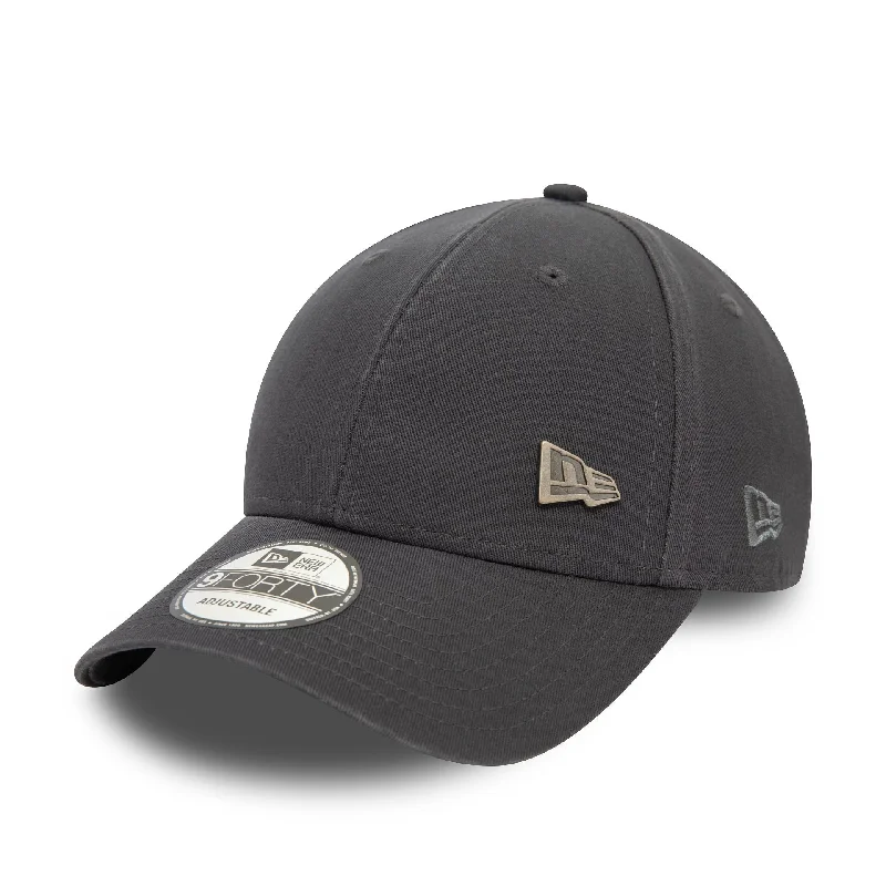 Protective Hard HatsNew Era Pin Dark Grey 9FORTY Adjustable Cap