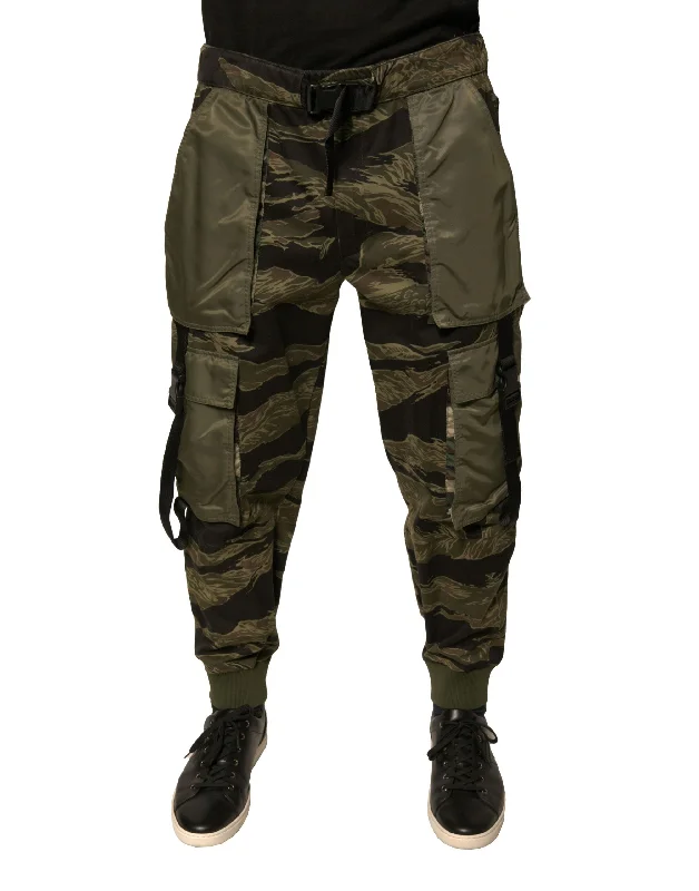 Men's Jeans with Functional PocketsDolce & Gabbana Cotton Jogger Cargo Men's Pants Men's Jeans with Functional PocketsDolce & Gabbana Cotton Jogger Cargo Men's Pants
