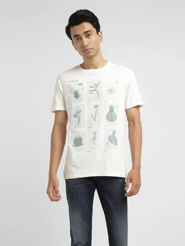 Men's Shirts with Rounded HemlinesMen's Graphic Slim Fit T-shirt