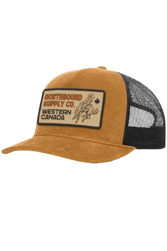 Warm Woolen HatsNorthbound Western Canada Antique Gold Trucker Hat