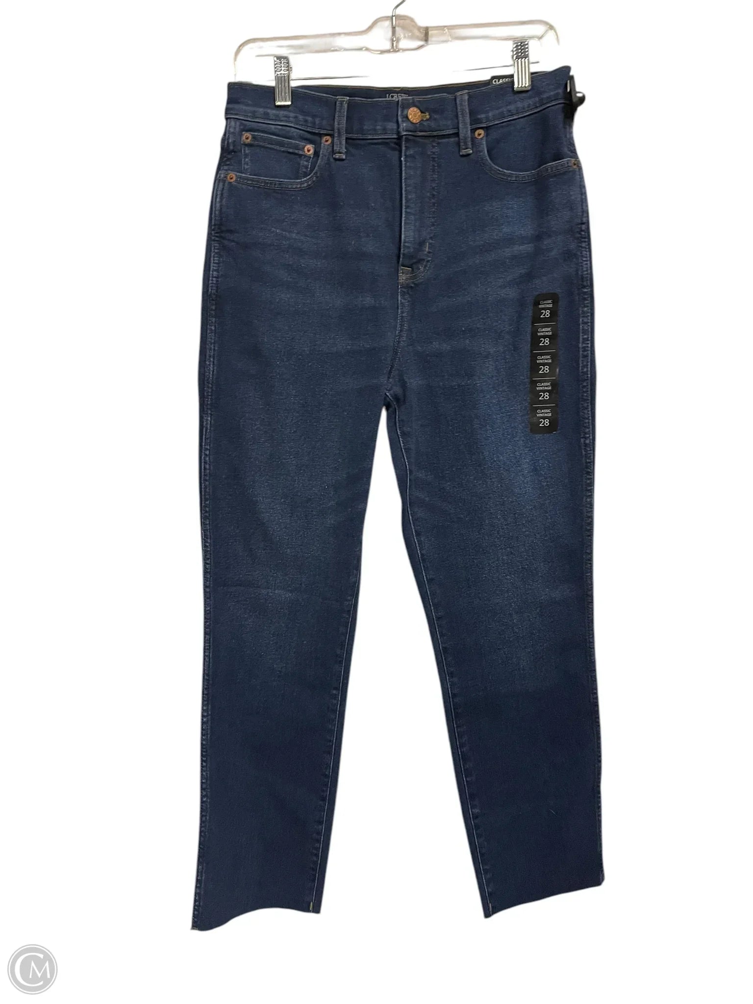 Flexible Stretch Men's JeansJeans Straight By J. Crew In Blue Denim, Size: 6