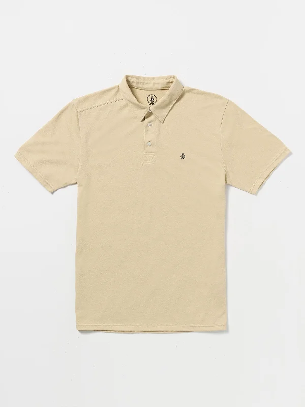 Men's Shirts with Wrinkle-Resistant FabricBanger Polo Short Sleeve Shirt - Sand