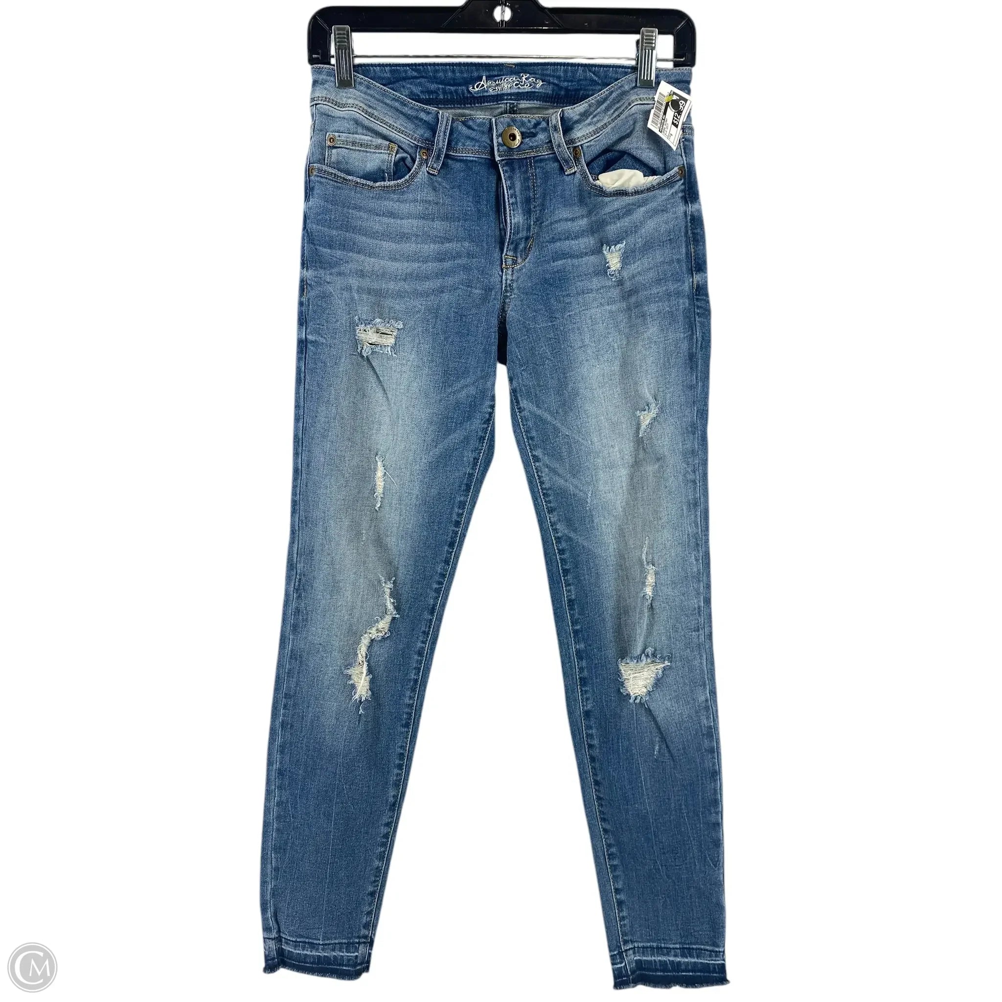 Elegant Men's JeansJeans Skinny By American Rag In Blue Denim, Size: 6