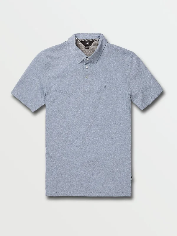 Men's Shirts with Hidden ButtonsWowzer Polo - Ashley Blue