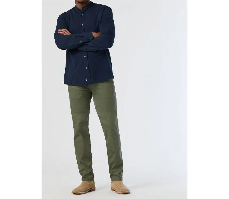 Men's Skinny JeansJake Twill Denim In Olive