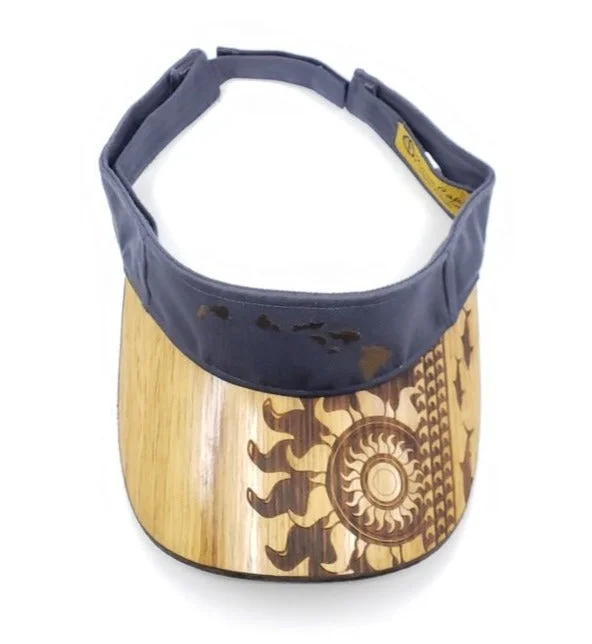 Retro Baseball CapsIsland Sunshark Koa Wood Visor