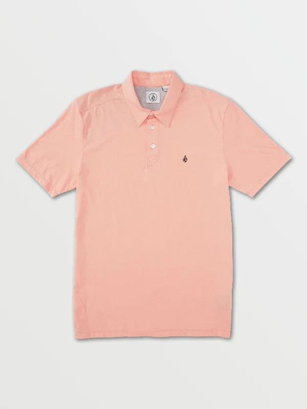 Men's Shirts with Plaid PatternsBanger Polo - Salmon