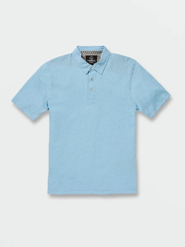 Men's Shirts with Logo EmbossmentsBig Boys Wowzer Polo Short Sleeve Shirt - Artic Blue Men's Shirts with Logo EmbossmentsBig Boys Wowzer Polo Short Sleeve Shirt - Artic Blue