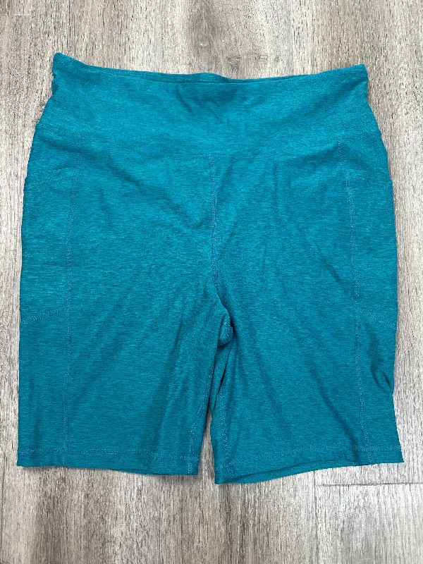 Yoga-Friendly Men's Stretch and Flex ShortsAthletic Shorts By Lularoe In Teal, Size: 1x