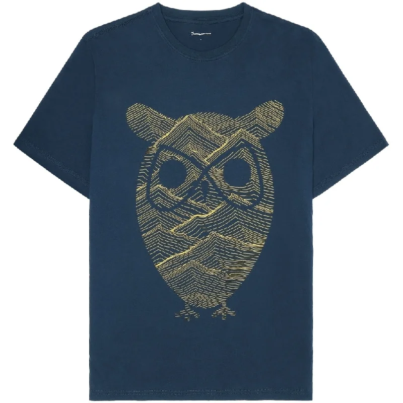 Men's Shirts with French CuffsRegular fit mountain t-shirt - Regenerative Organic Certified® - GOTS/Vegan - Total Eclipse Men's Shirts with French CuffsRegular fit mountain t-shirt - Regenerative Organic Certified® - GOTS/Vegan - Total Eclipse