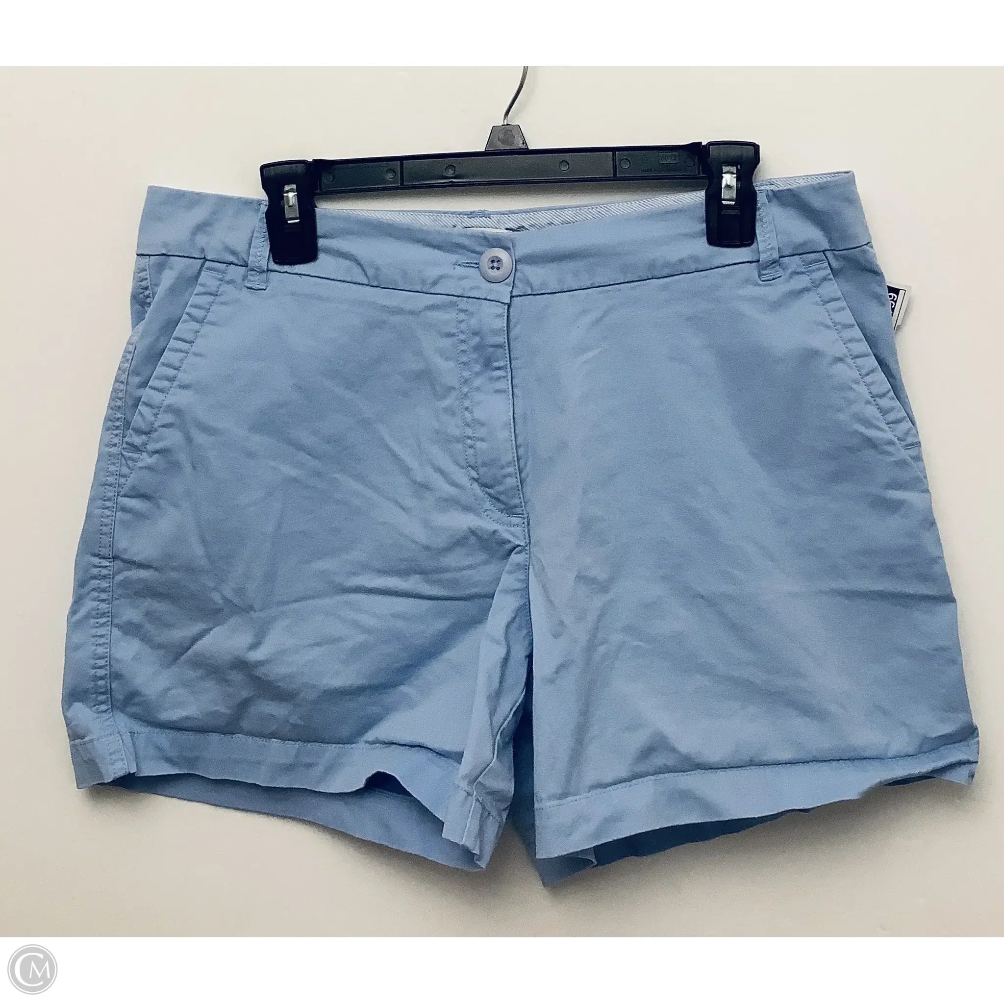 Patterned Men's Bermuda Casual ShortsShorts By Crown And Ivy In Blue, Size: 10