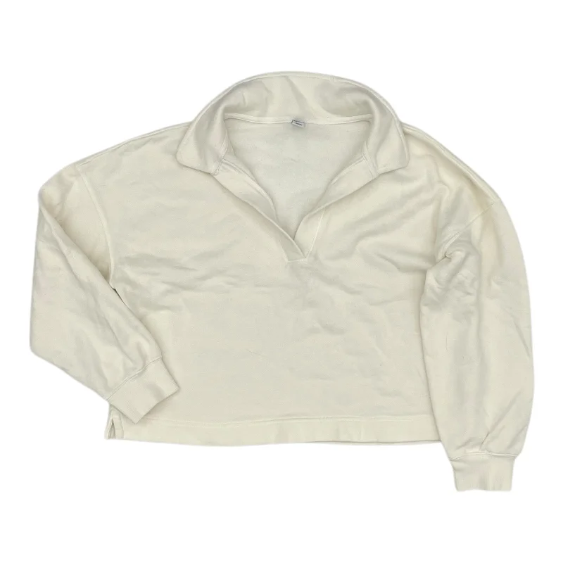 Men's Hoodies with ThumbholesSweatshirt Collar By Old Navy In White, Size:Osfm