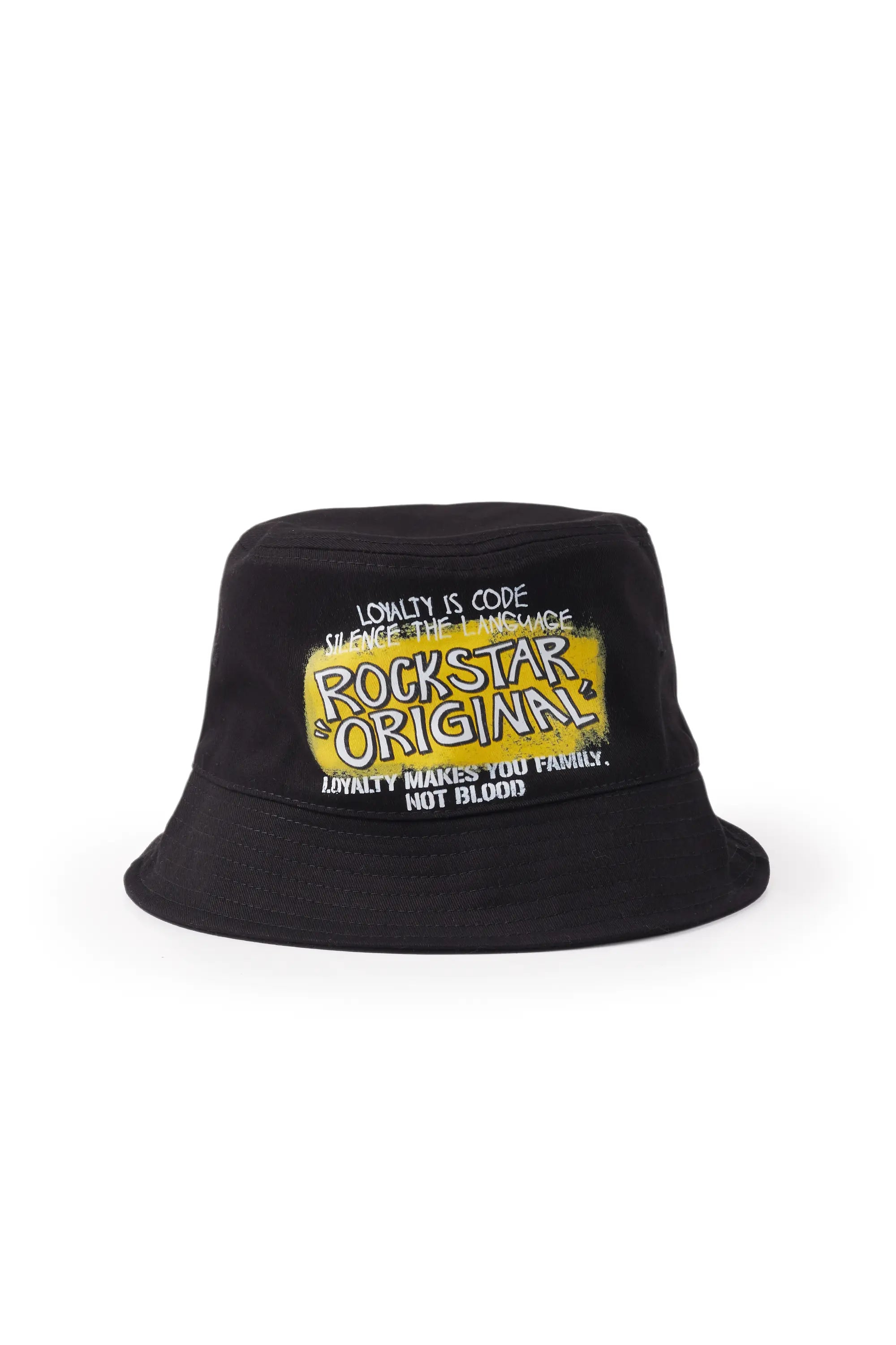 Attractive Bucket HatsBeno Black Graphic Bucket Hat