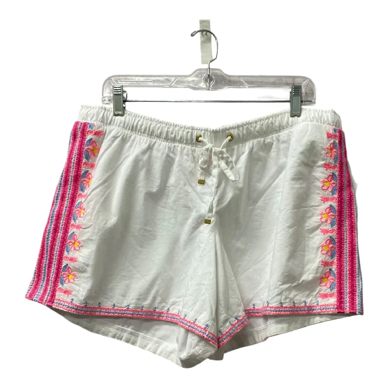Men's Flexible High-Performance ShortsShorts Designer By Lilly Pulitzer In White, Size:Xl Men's Flexible High-Performance ShortsShorts Designer By Lilly Pulitzer In White, Size:Xl