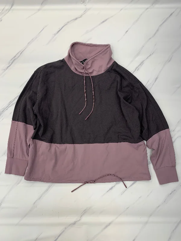 Men's Hoodies for YogaAthletic Sweatshirt Collar By Athleta In Pink, Size: M