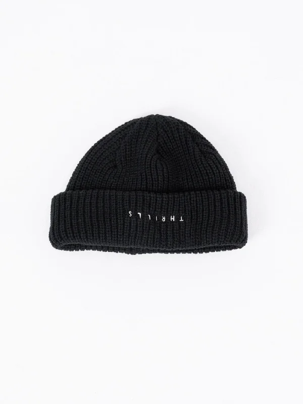 Durable Workwear HatsMinimal Thrills Beanie - Black