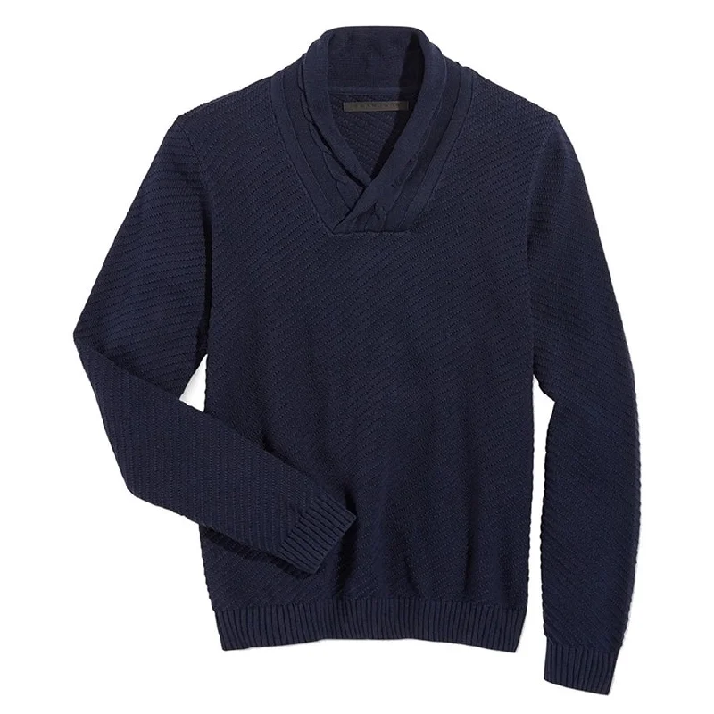 Men's Sweaters in Pastel ShadesSean John Mens Cable Knit Pullover Sweater, Blue, Small Men's Sweaters in Pastel ShadesSean John Mens Cable Knit Pullover Sweater, Blue, Small