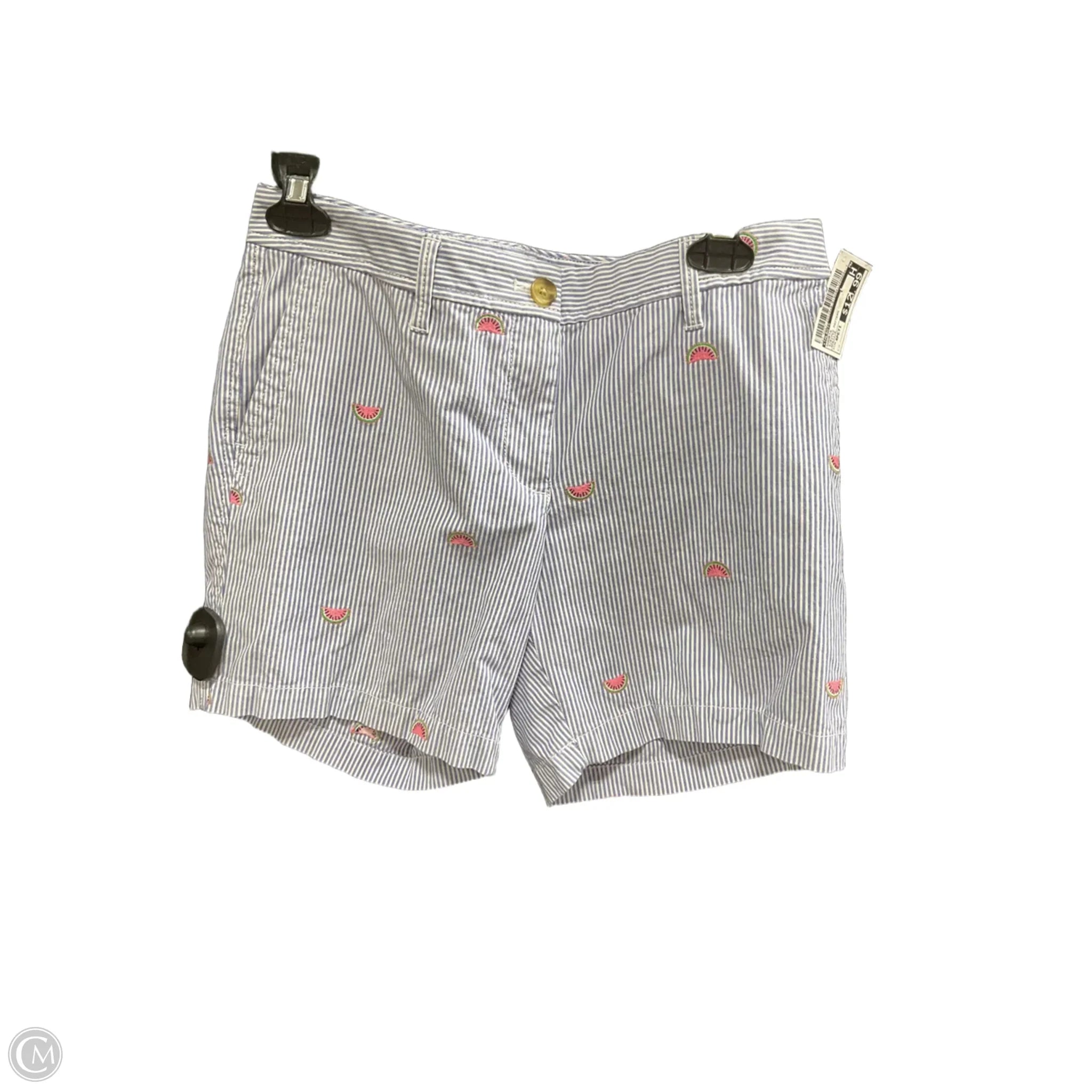 Relaxed Men's Casual ShortsShorts By Talbots In Striped Pattern, Size: 4petite
