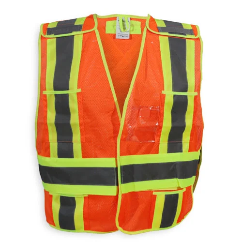 Men's Coats for Every OccasionSafety Vest 100% Polyester Soft Mesh