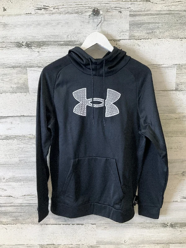 Men's Hoodies with Button-Down PocketsSweatshirt Hoodie By Under Armour In Black, Size: S Men's Hoodies with Button-Down PocketsSweatshirt Hoodie By Under Armour In Black, Size: S