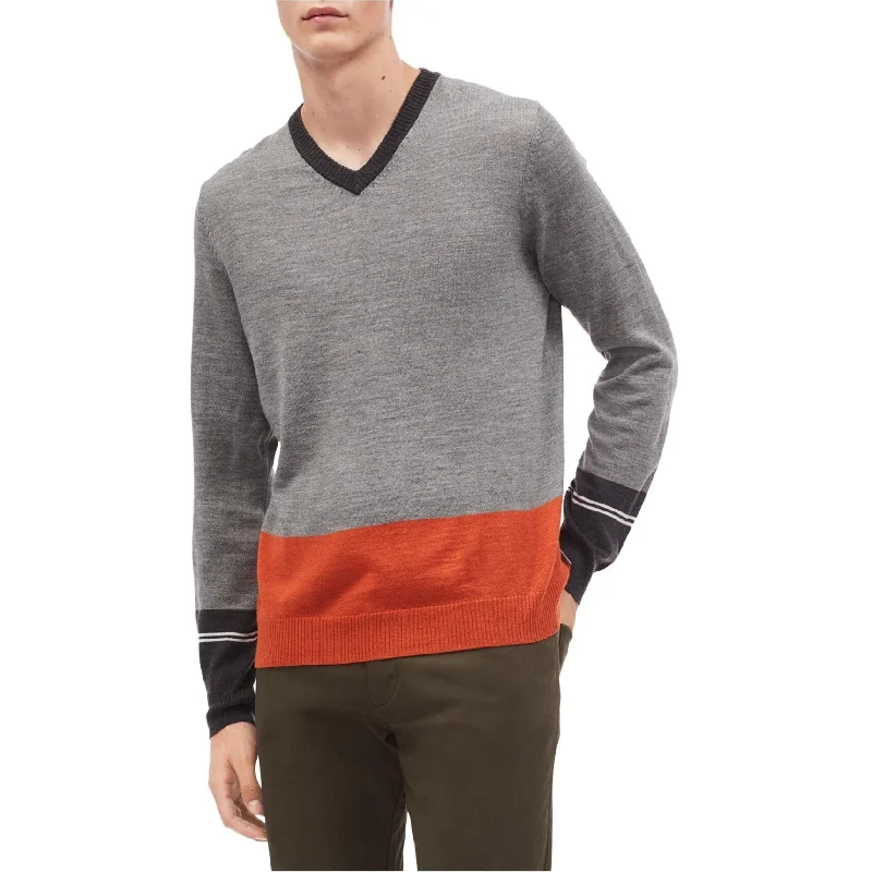 Men's Sweaters with Hoods and DrawstringsCalvin Klein Mens Colorblocked V-Neck Pullover Sweater Men's Sweaters with Hoods and DrawstringsCalvin Klein Mens Colorblocked V-Neck Pullover Sweater