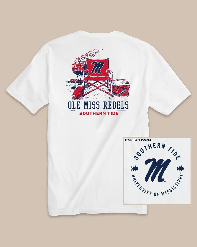 Men's Shirts with Belt AttachmentsOle Miss Rebels Gameday BBQ Tailgate T-Shirt