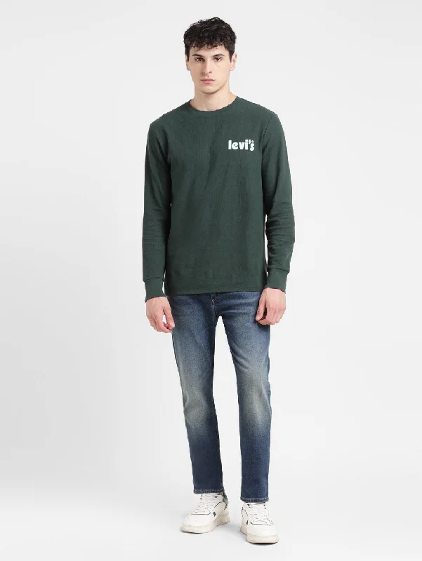 Stylish Men's HenleysMen's Solid Round Neck T-shirt