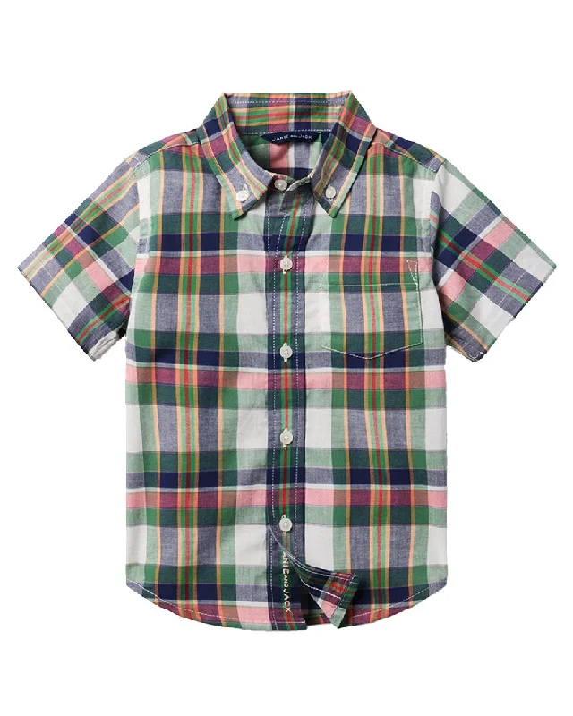 Men's Slim-Fit Shirts for a Flattering ShapeJanie and Jack The Madras Plaid Shirt